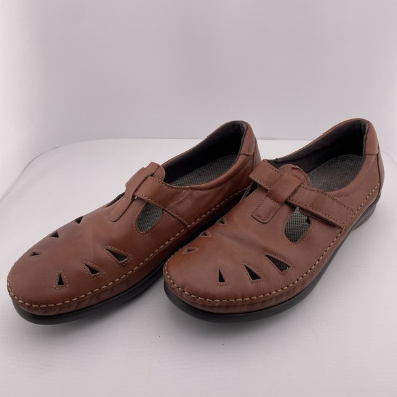 SAS Women's Roamer Slip-on Shoes‎ Size 8.5 M Brown Comfort Mary Jane - Picture 3 of 10